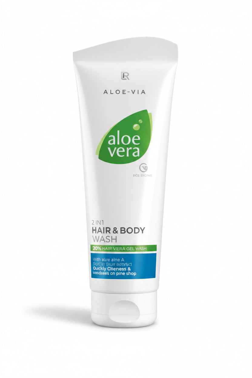 Aloe Vera Shampoing 2 en 1 cheveux & corps