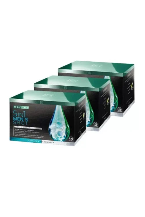 5 en 1 Men’s SHOT : tout ce dont un homme a besoin La Solution Complète pour une Beauté Naturelle x3