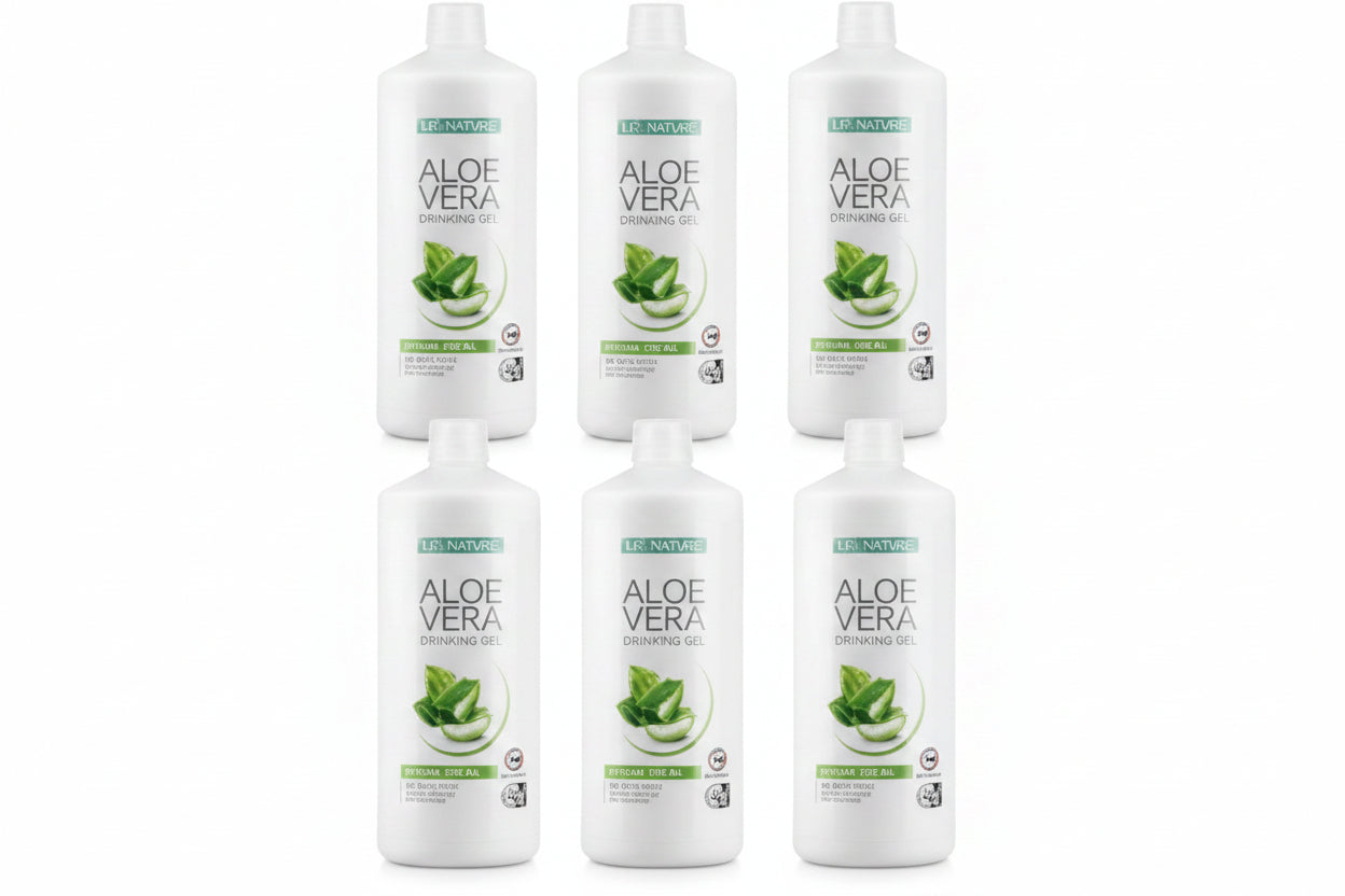 LR Lifetakt Aloe Vera Drinking Gel Intense Sivera pack de 6