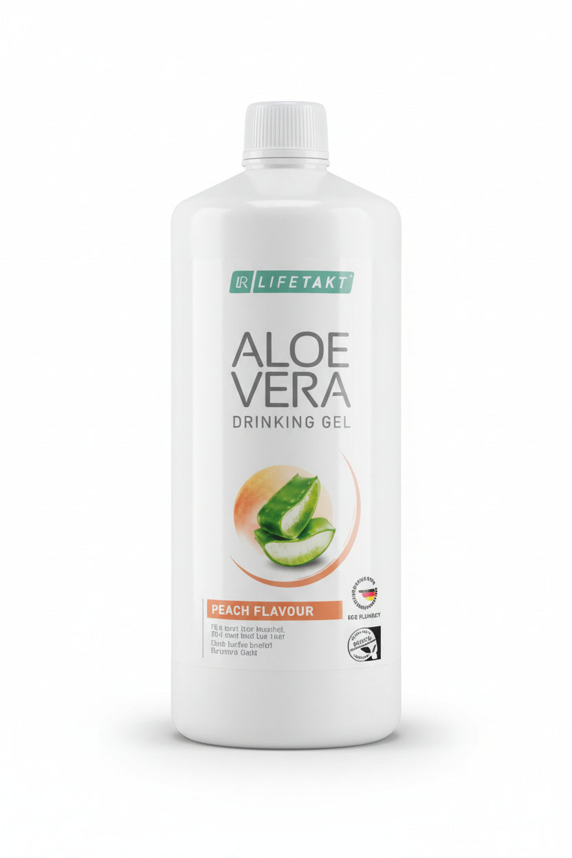 LR Lifetakt Aloe Vera Drinking Gel pêche